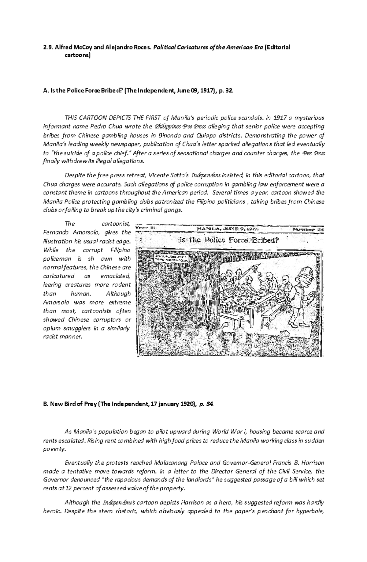 RIPH - Week 7 - Life of Rizal - 2. Alfred McCoy and Alejandro Roces ...