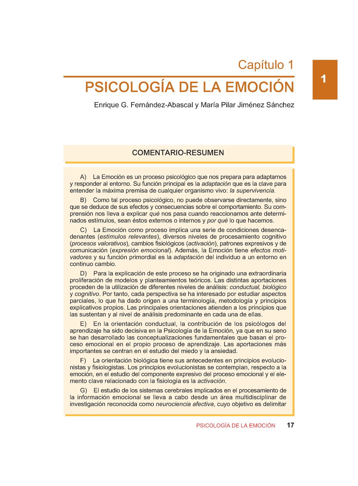 Motivación Book Attachment 2986 1 Capítulo 1 PsicologÍa De La EmociÓn