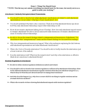 Chapter 10 Developmental Psychology Review Sheet - Developmental ...