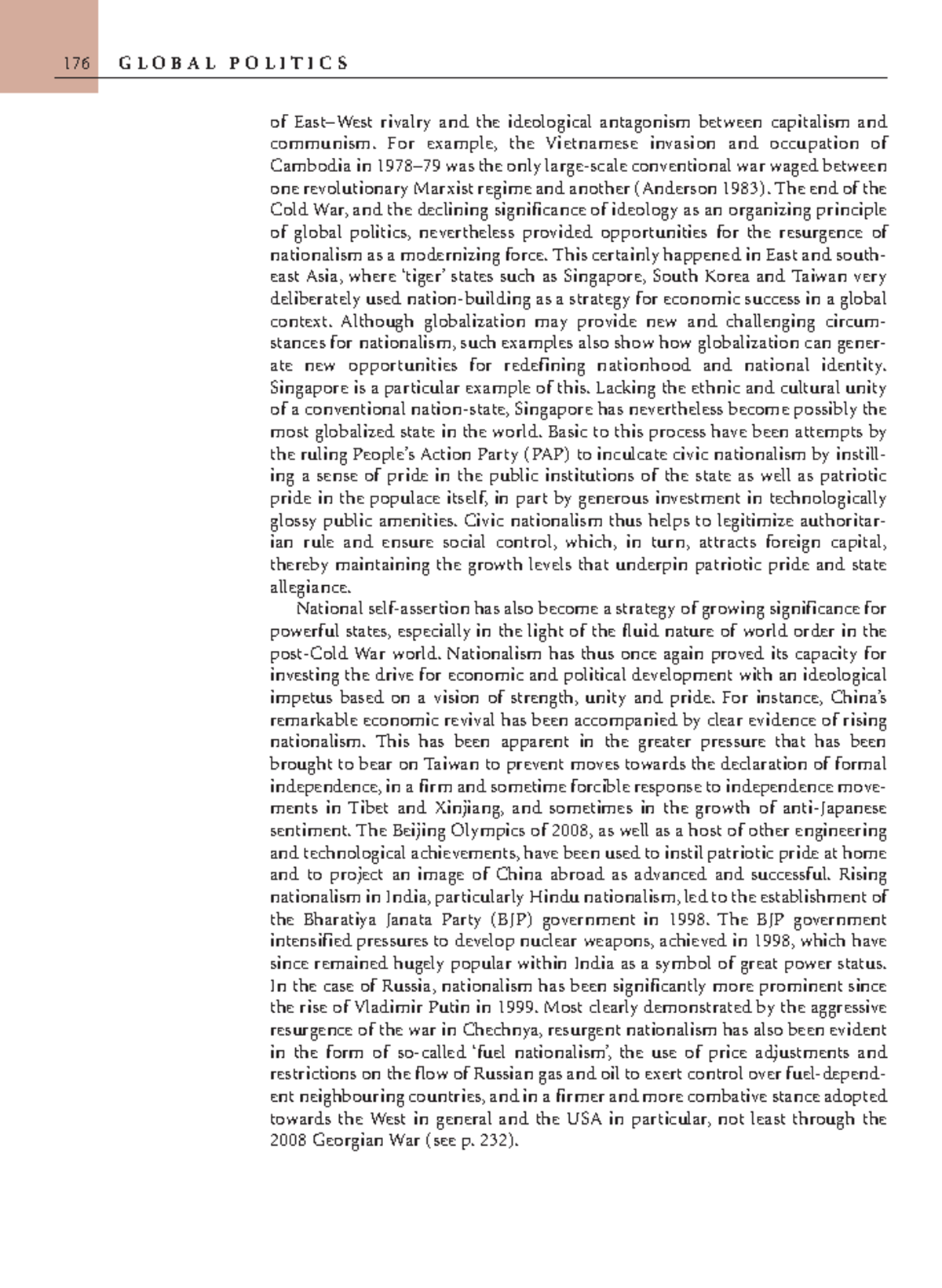 Global Politics-101 - of East–West rivalry and the ideological ...