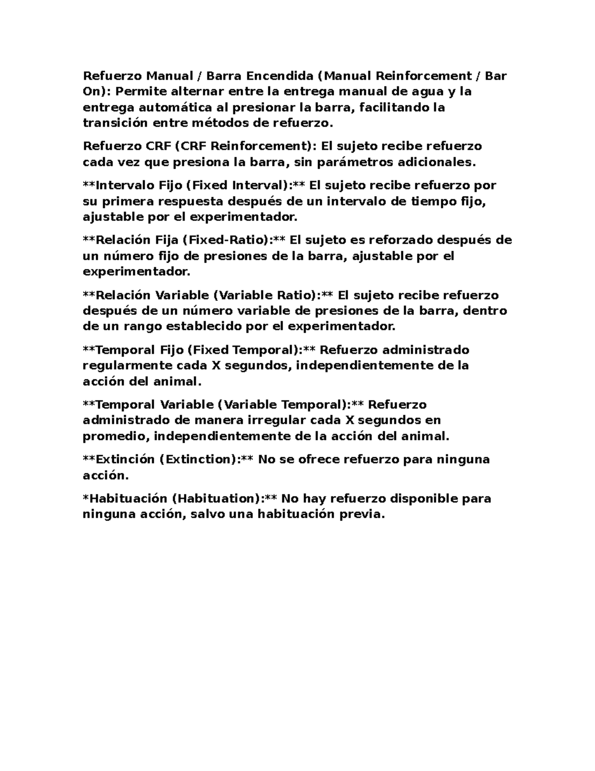Cyberat manual 20 - 28 - Refuerzo Manual / Barra Encendida (Manual ...