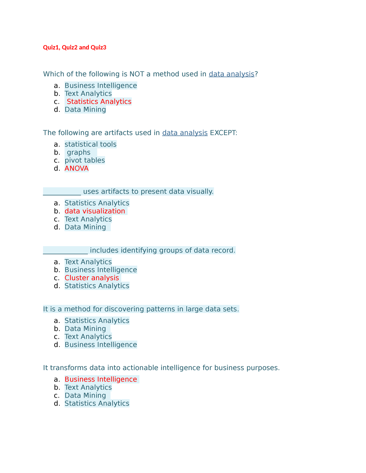 BL MATH 6200 DATA Analysis - System Analysis, Design And Development ...