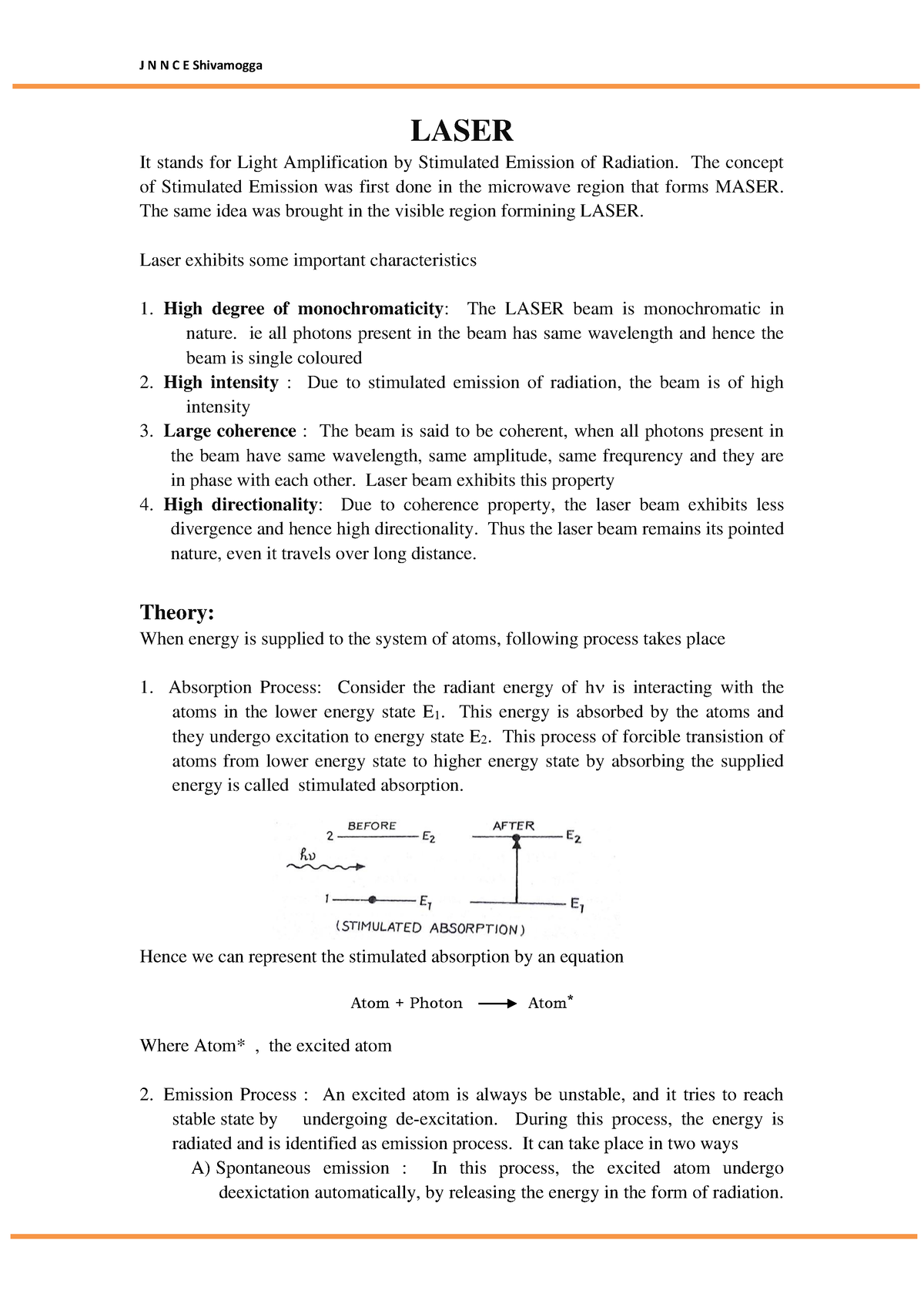 laser technology essay pdf