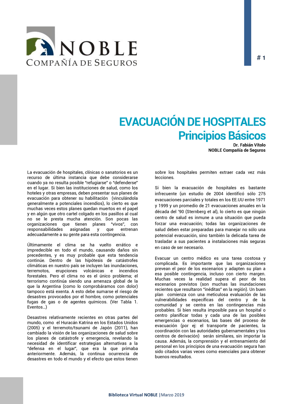 Evacuacion En Hospitales - EVACUACI”N DE HOSPITALES Principios B·sicos ...