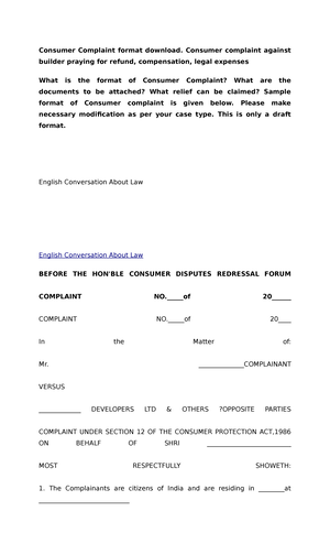 Bail Application Format Under Section 437 CRPC Download - How To ...