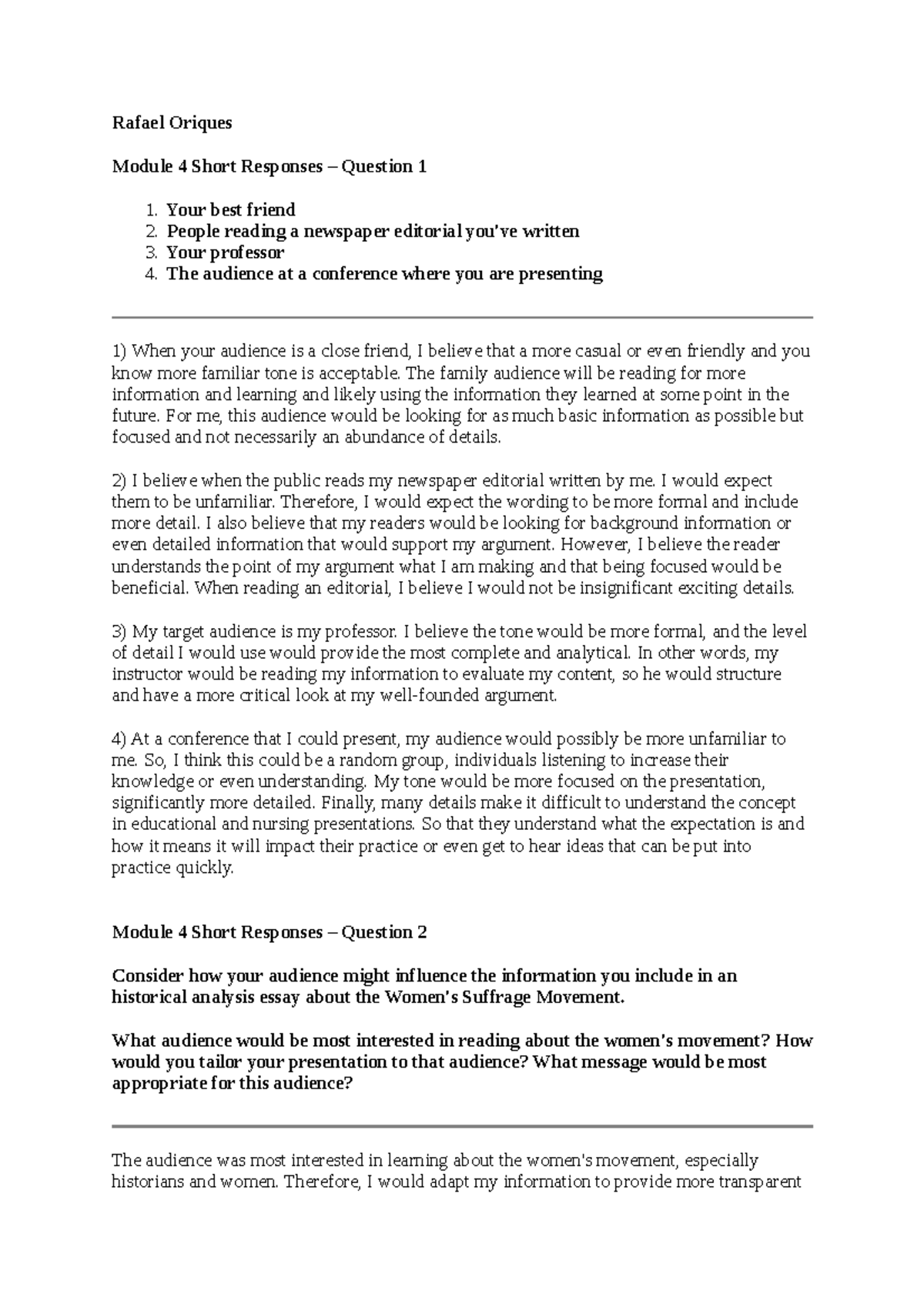 4-2 Module Four Short Responses - Rafael Oriques Module 4 Short ...