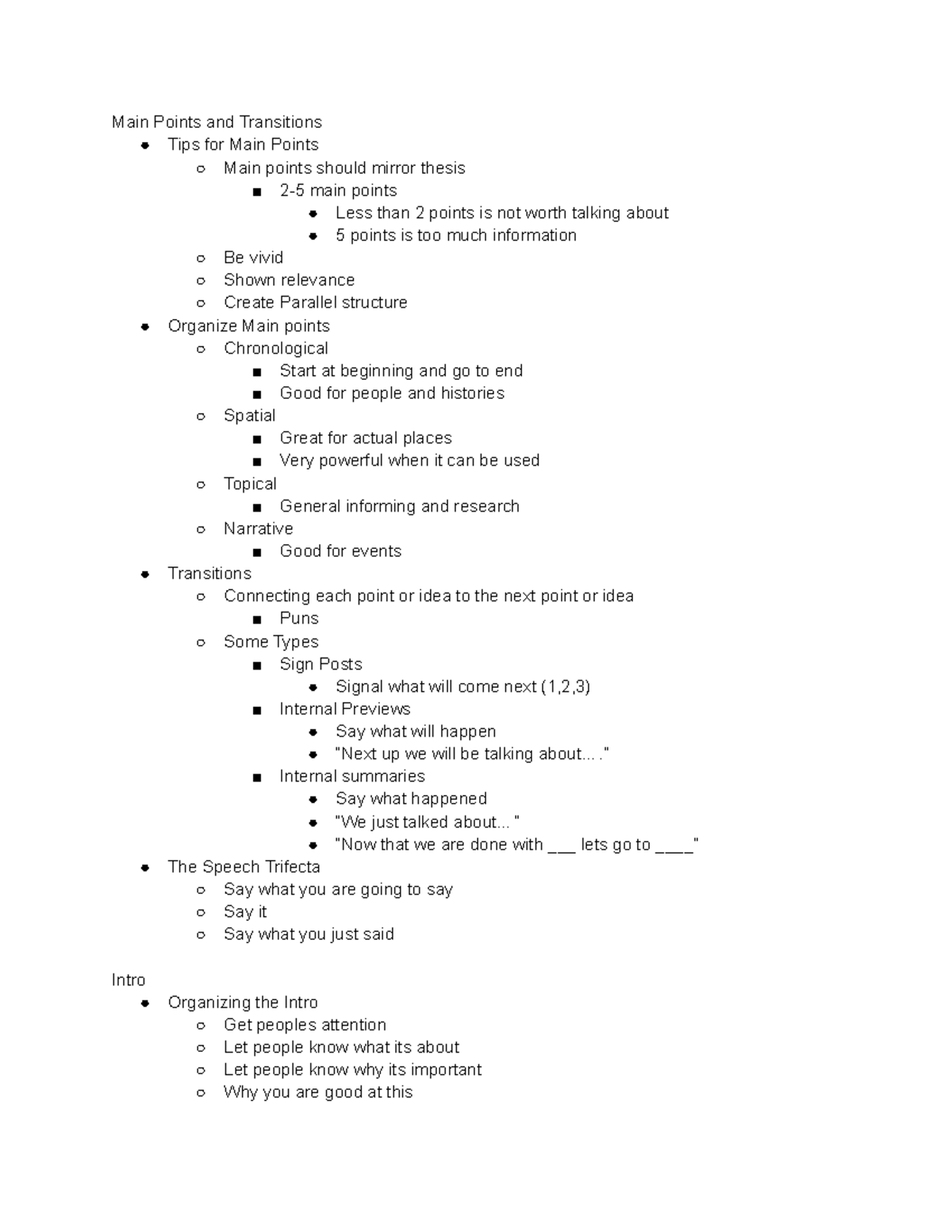 chapter-4-study-guide-main-points-and-transitions-tips-for-main