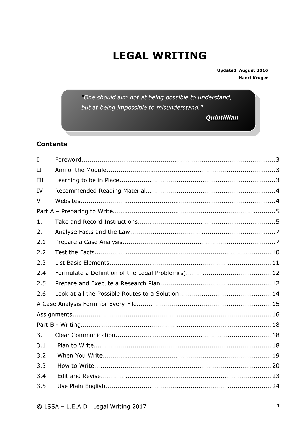 legal assignment clause