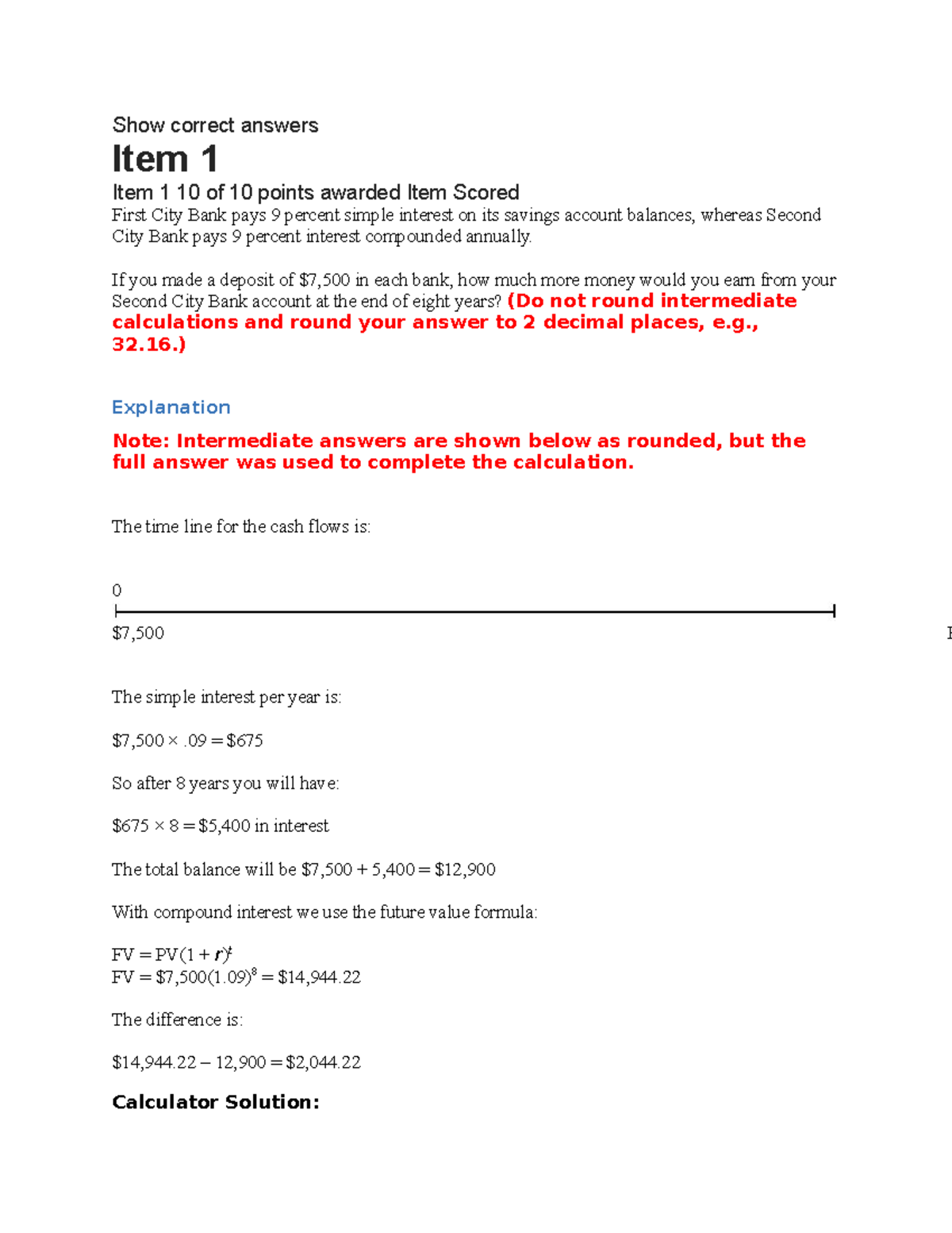 chapter 5 problem solving with financial models answer key