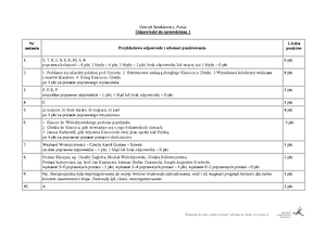 Potop Opracowanie Lektury - SPRAWDZIAN NA POCZĄTEK Spis Treści 1 ...