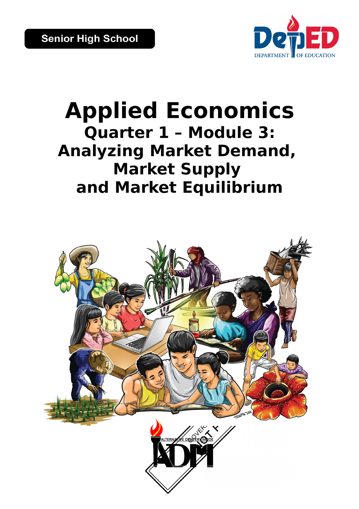 ABM Applied Economics Module 3 Analyzing Market Demand Market Supply ...