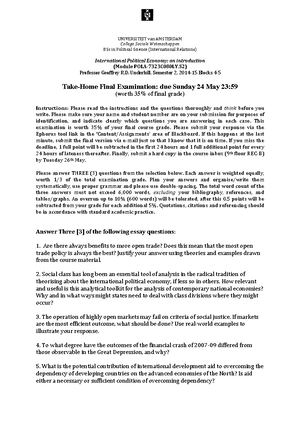Correct Order For Business Plan Essay Questions Final Examination Cly International Political Economy Studocu Essays For High School Students also How To Write An Essay For High School Essay Questions Final Examination Cly International Dallas Business Plan Writer