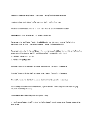 Chapter 4 in class Practice Problems - © Swati Bhandarkar. All rights ...