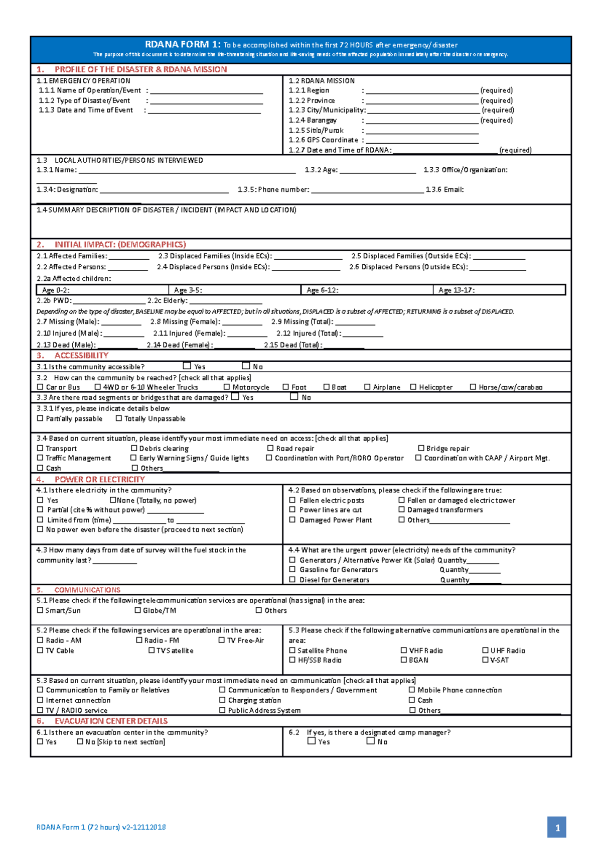 Rdana Form 2021-06-15-01-51-52-pm - RDANA FORM 1: To be accomplished ...