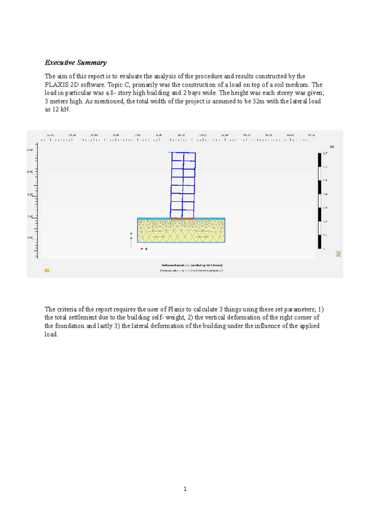 how to export a report from plaxis 2d