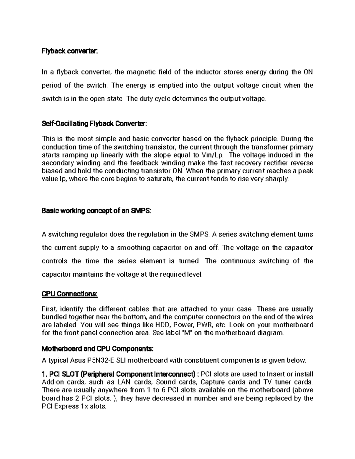 chm-notes-3-part-2-cpu-connections-f-l-y-b-a-c-k-c-o-n-v-e-r-t-e-r