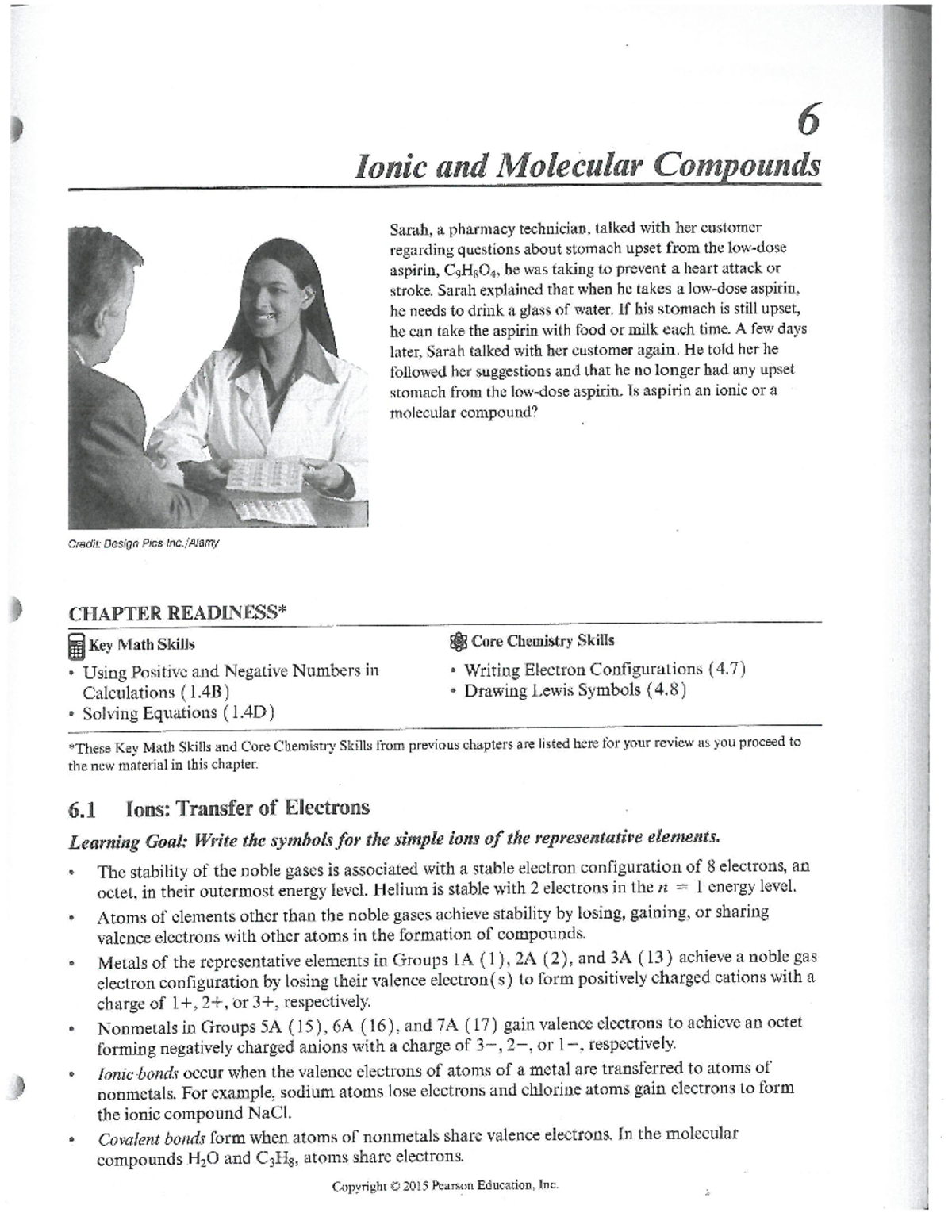 Chem 104 Ch 6 Worksheet - Lab Study Material - Chem115 - Studocu