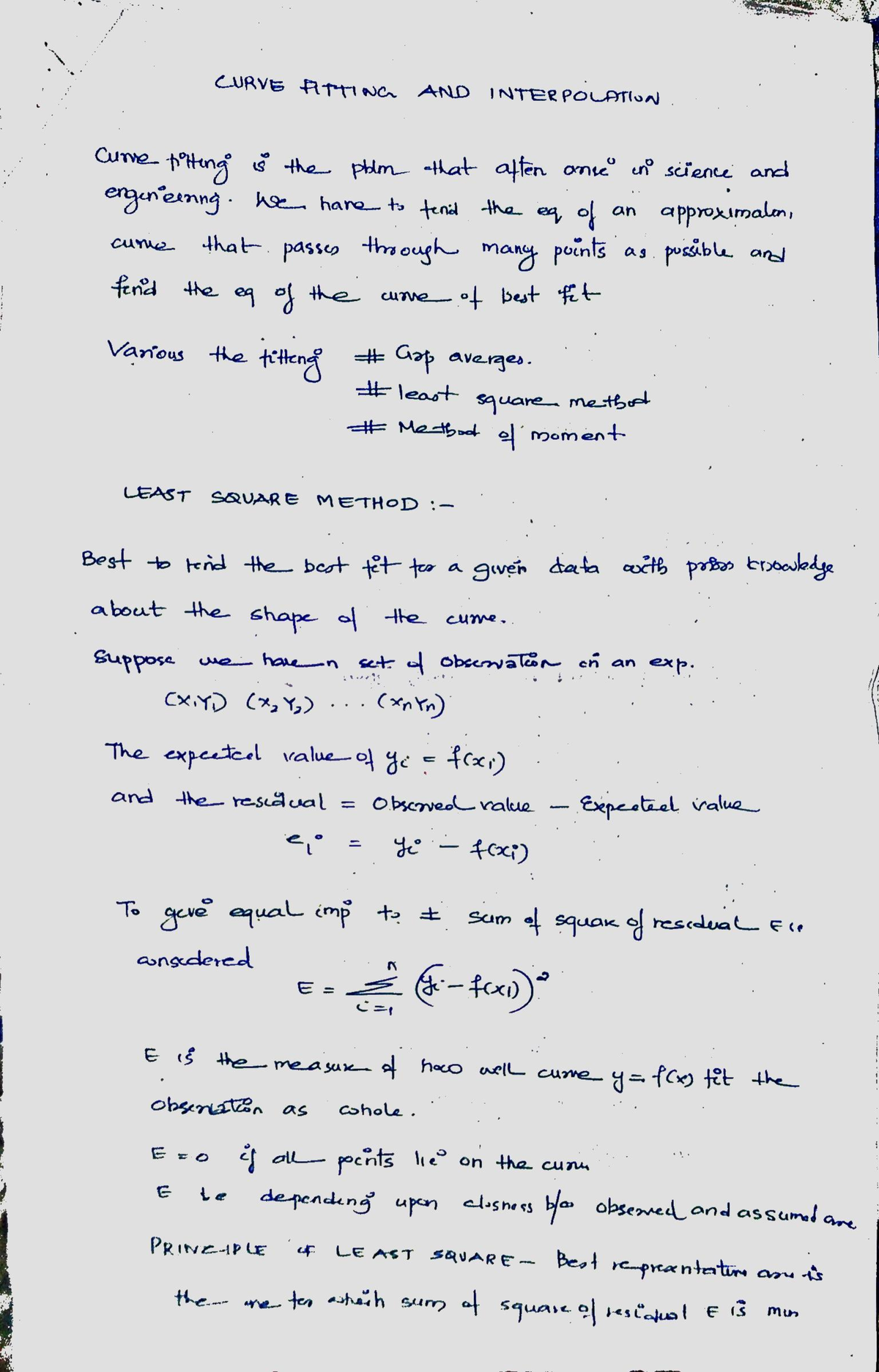 Curve fitting 1 - Computational physics - Physics - Studocu