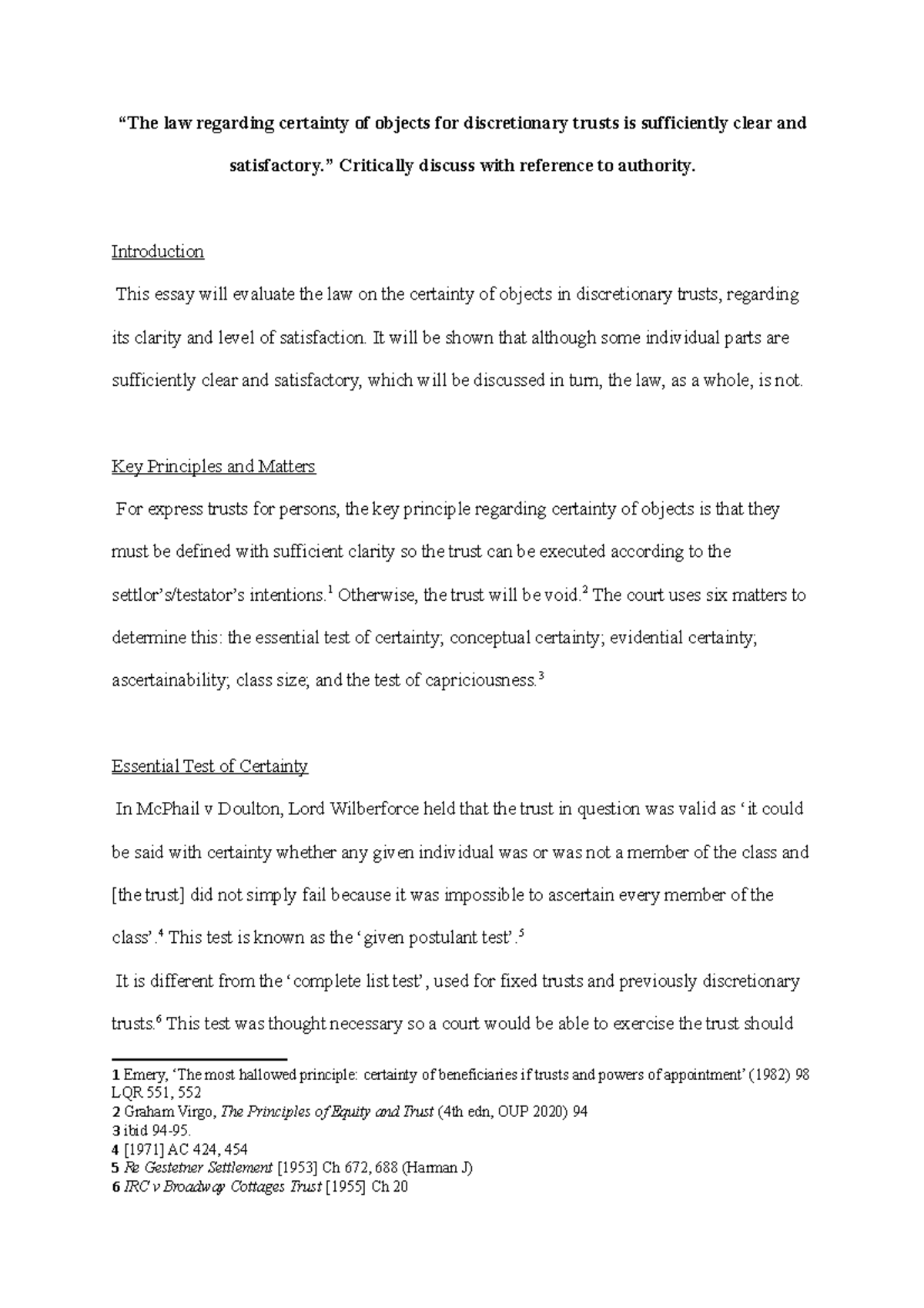 Certainty and doubt essay examples picture