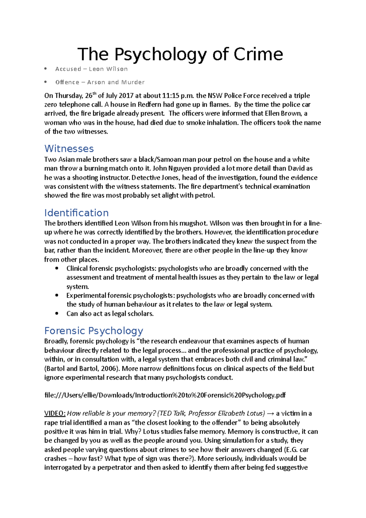 Fbi Cast: The Psychology Of Criminal Behavior - c2yspw5