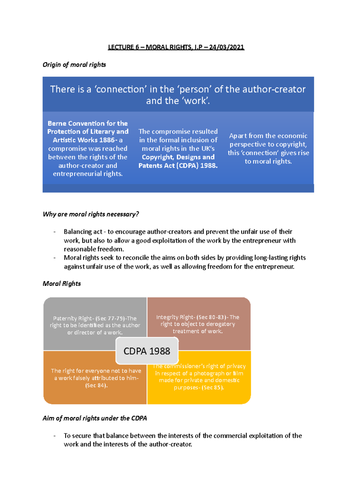 i-p-lecture-notes-moral-rights-lecture-6-moral-rights-i-24-03