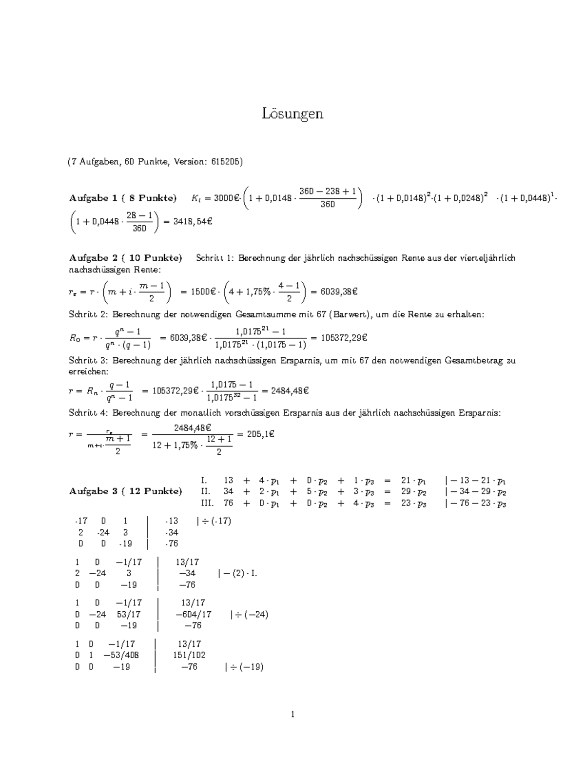 Modulo Aufgaben Lösungen _ Rechnenmodulo Aufgaben Pdf – KLHB