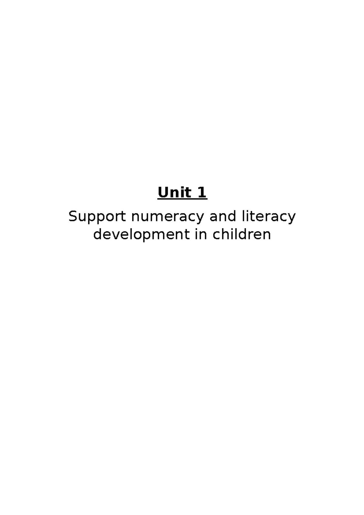 Folder Organiser - Support numeracy and literacy development in ...