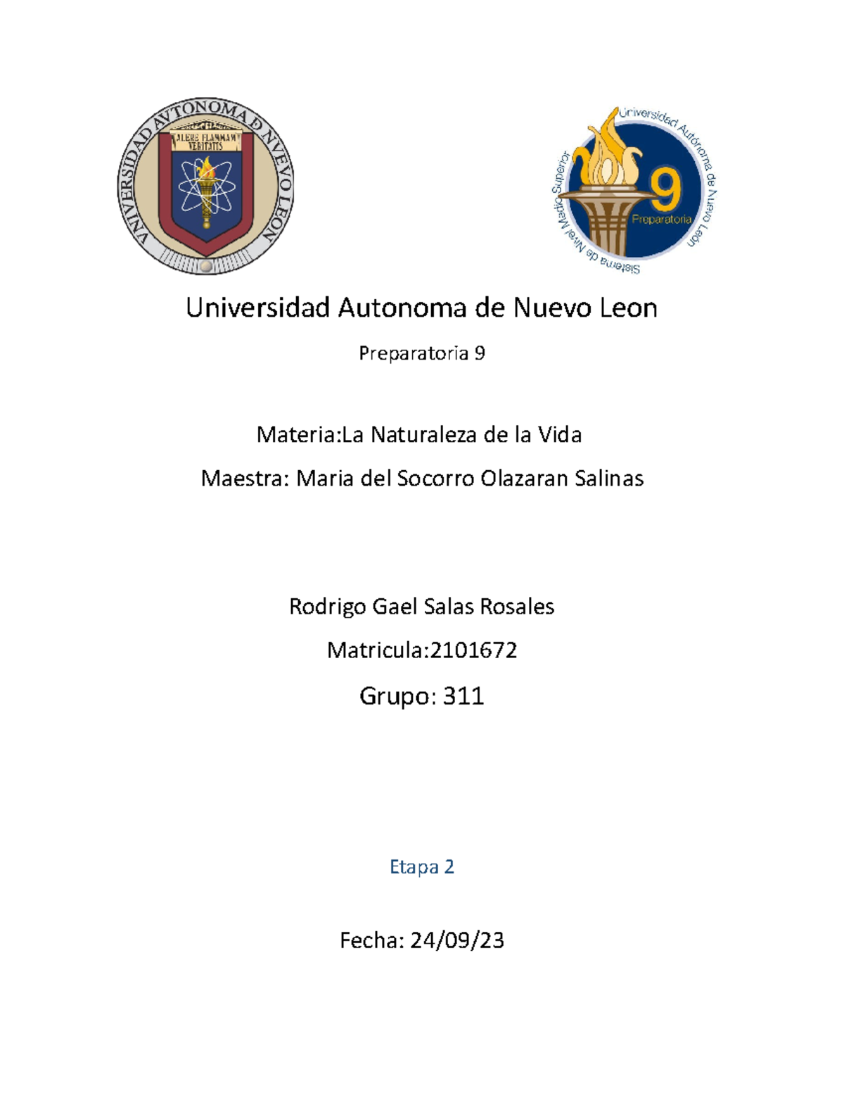 Etapa 2 LNV-rodrigo - Evidencia - Universidad Autonoma de Nuevo Leon ...