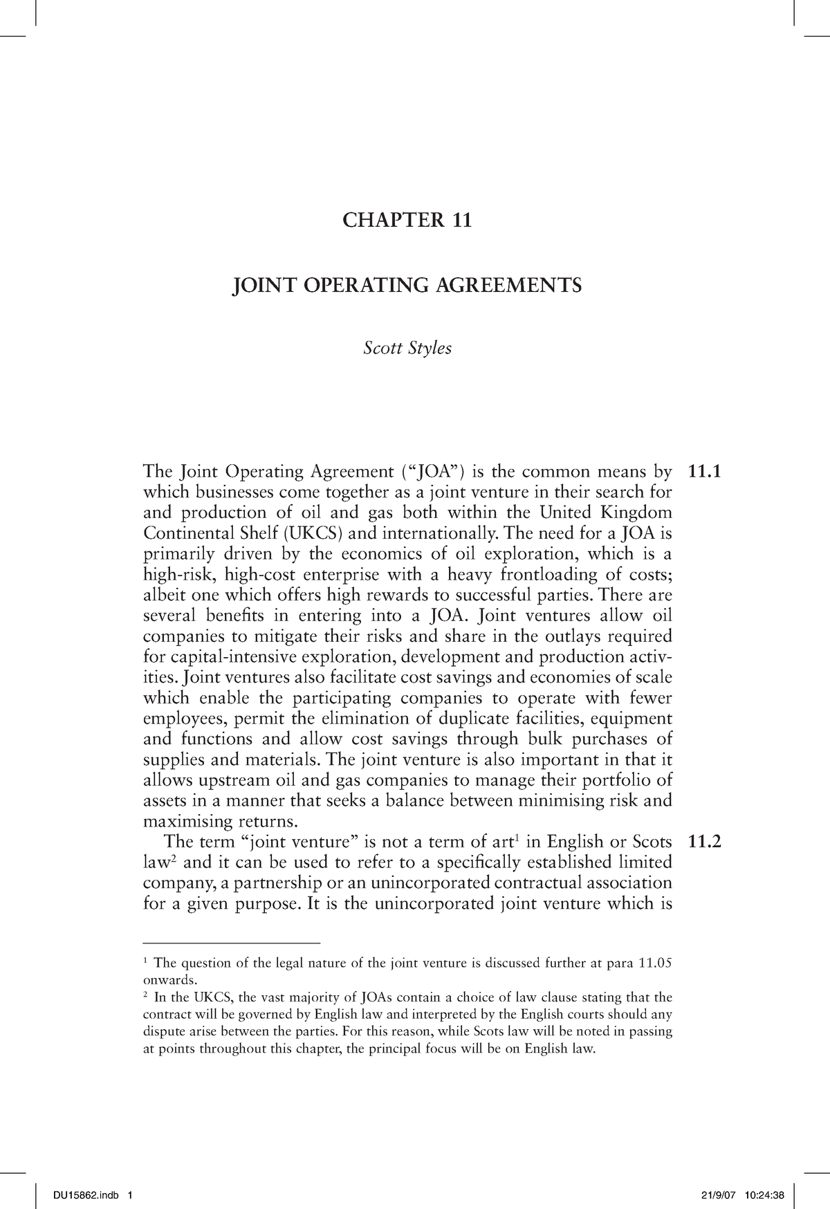 joint-operating-agreements-scott-styles-chapter-11-joint-operating