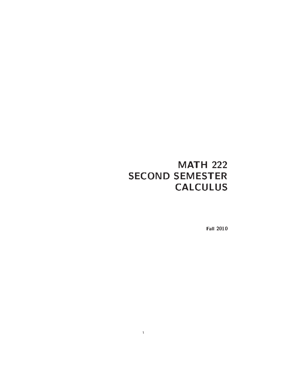 Math 222 Solved Document Pdf Math 222 Second Semester Calculus Fall 2010 1 Math 222 2nd Math 222 Solved Document Pdf Math 222 Second Semester Calculus Fall 2010 1 Math 222 2nd