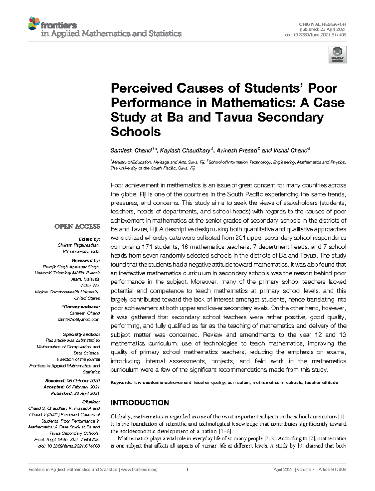 research proposal on poor performance in schools