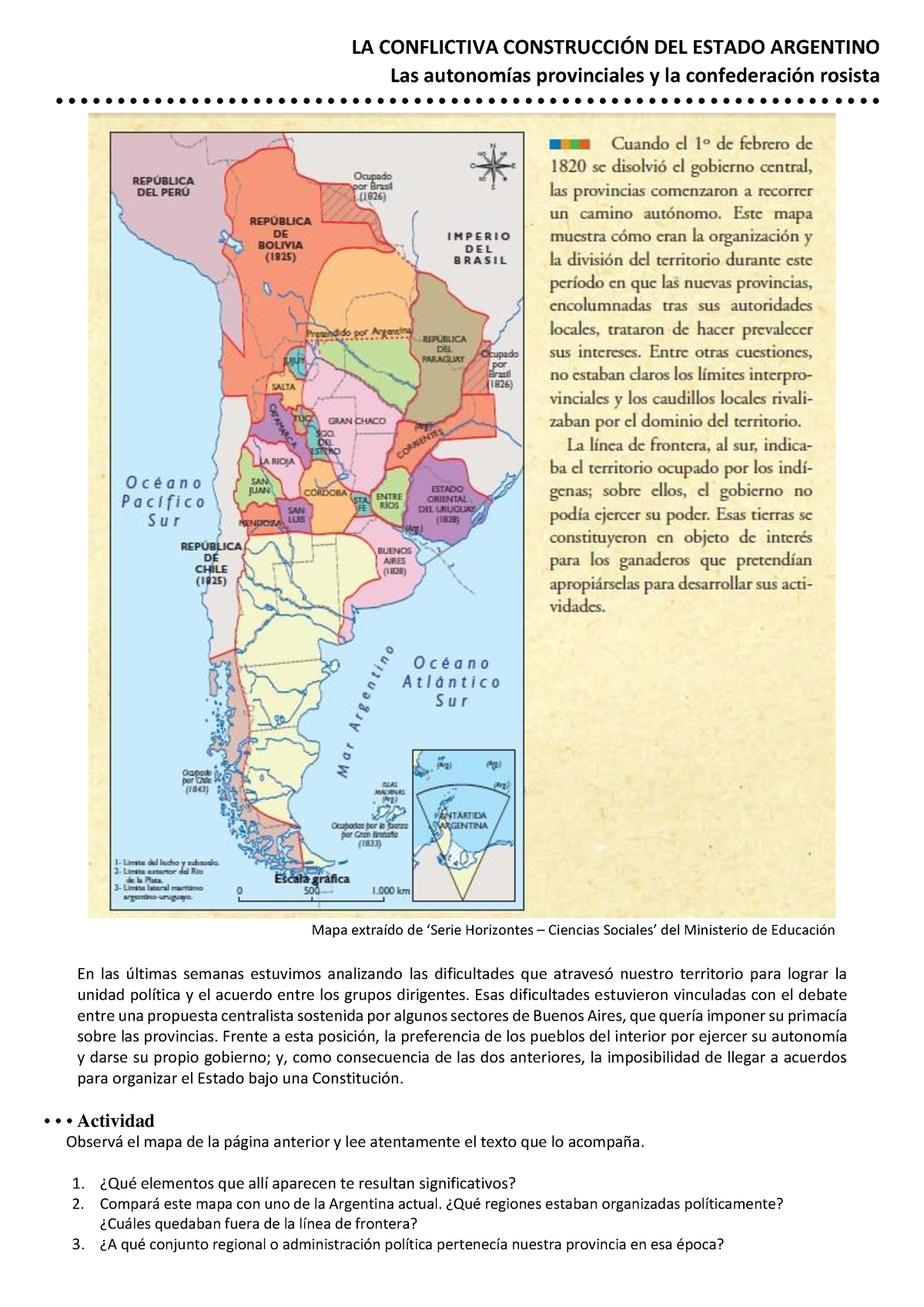 335228804 La Confederaci On Rosista - LA CONFLICTIVA CONSTRUCCI”N DEL ...