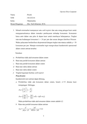 [Solved] Contoh Soal Model Linear Programming Riset Operasi Beserta ...