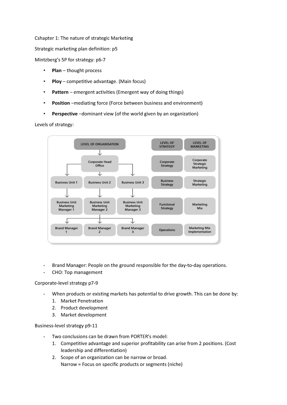 Bemarking where what is - Cshapter 1: The nature of strategic Marketing ...