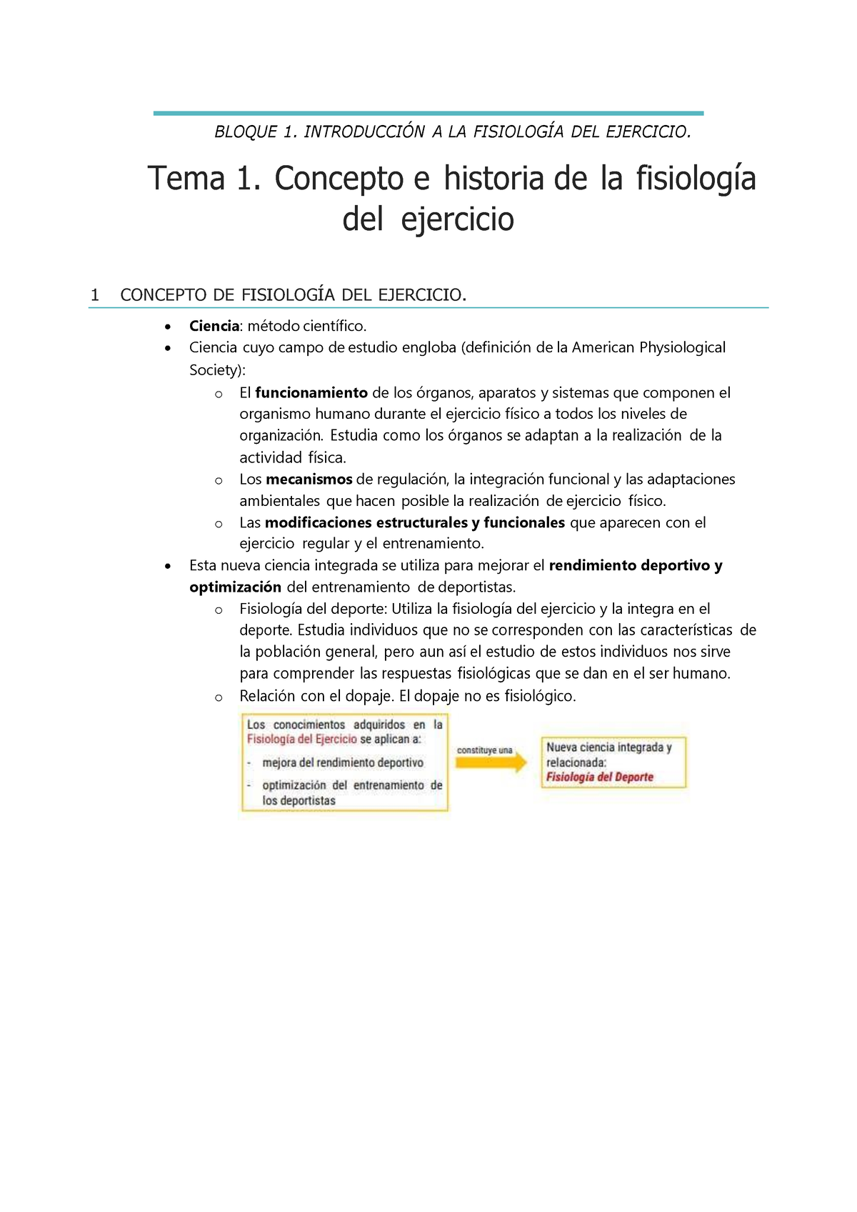 Tema 1. Introducción - Asfsa - BLOQUE 1. INTRODUCCIÓN A LA FISIOLOGÍA ...