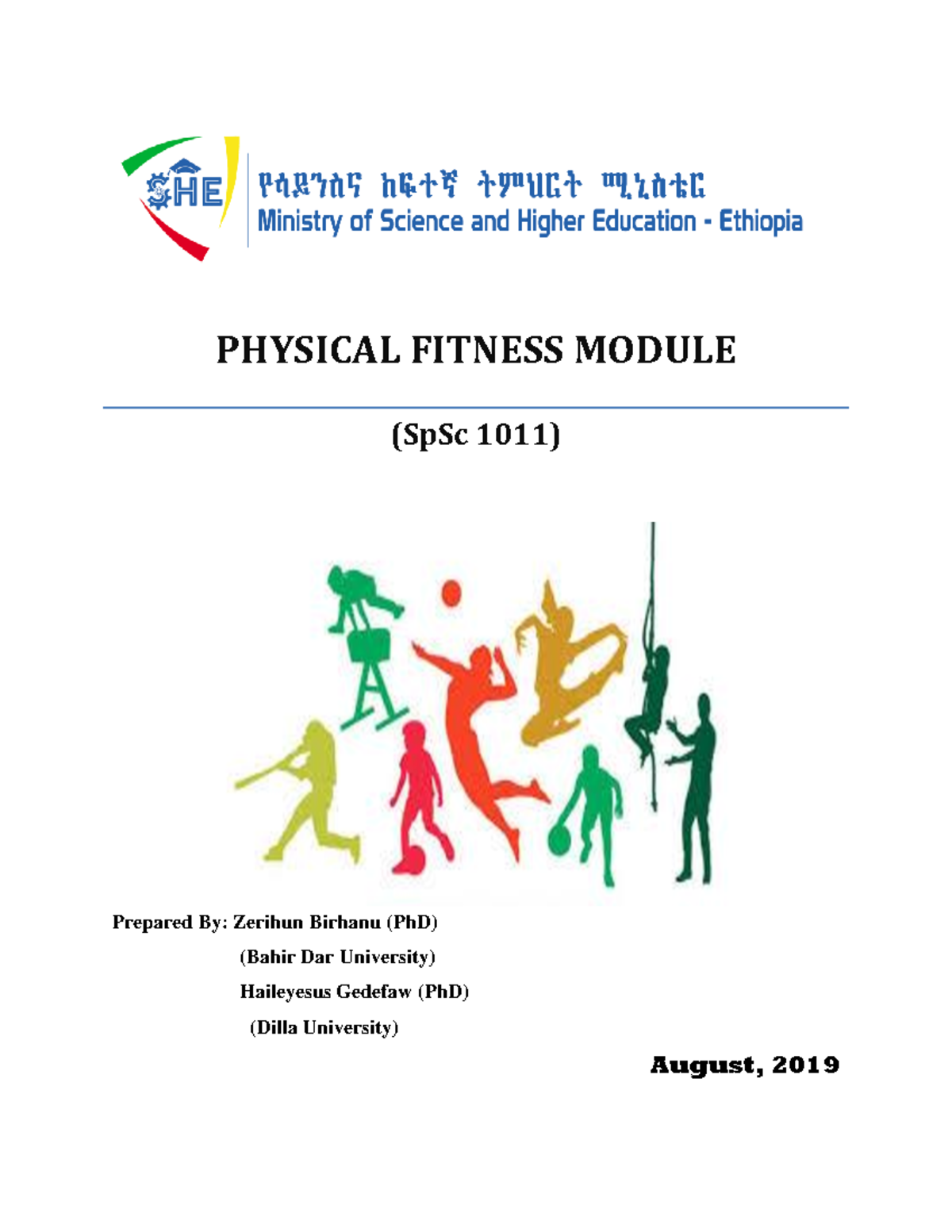 Physical Fitness Module - PHYSICAL FITNESS MODULE (SpSc 1011) Prepared ...