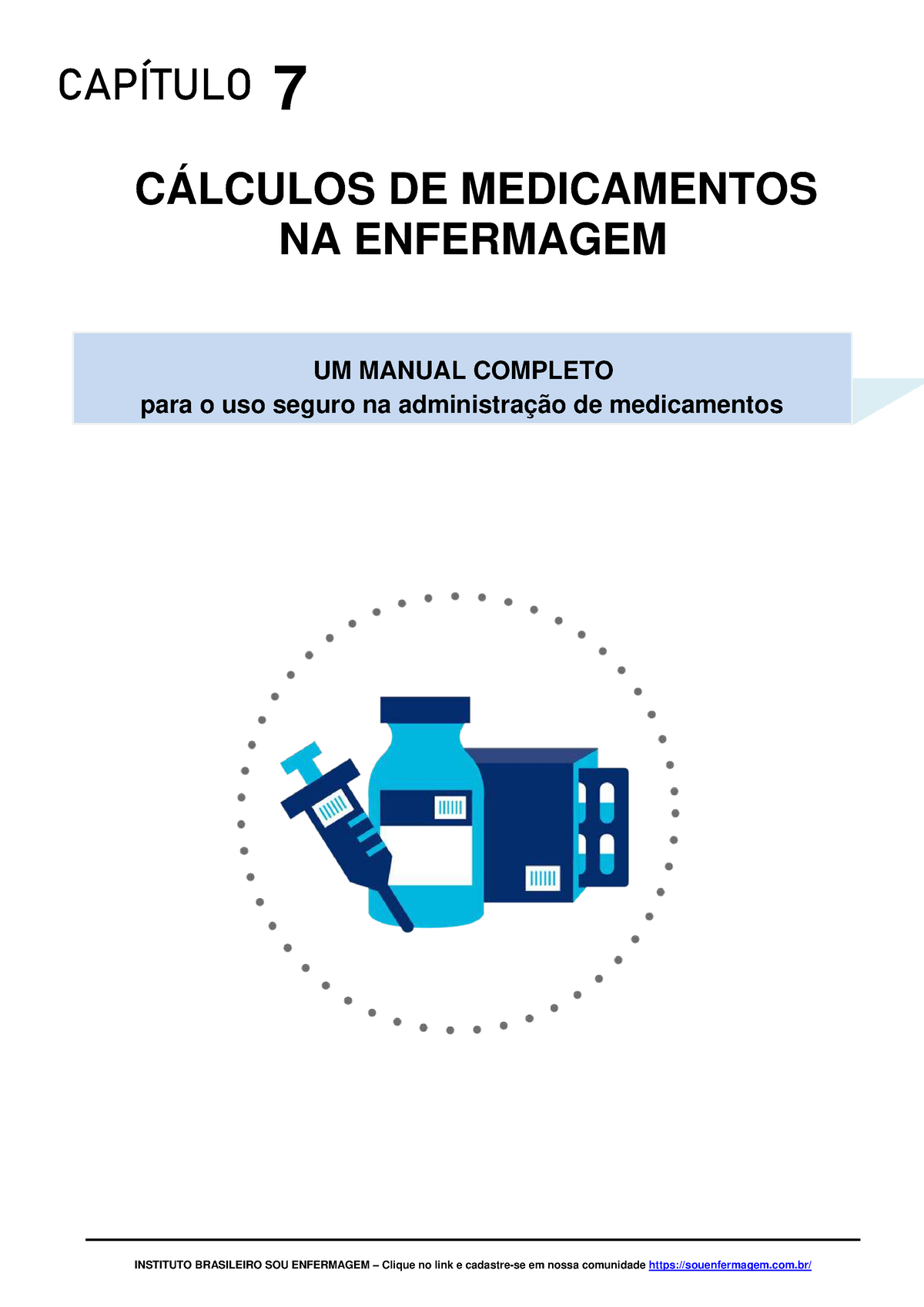 Exercícios Cálculo de Medicação - Sou Enfermagem