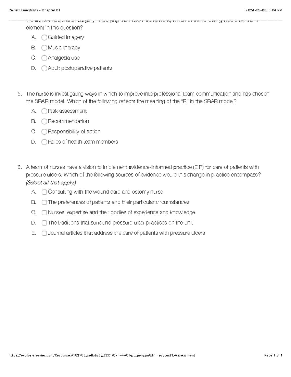 Review Questions - Chapter 01 - - Studocu