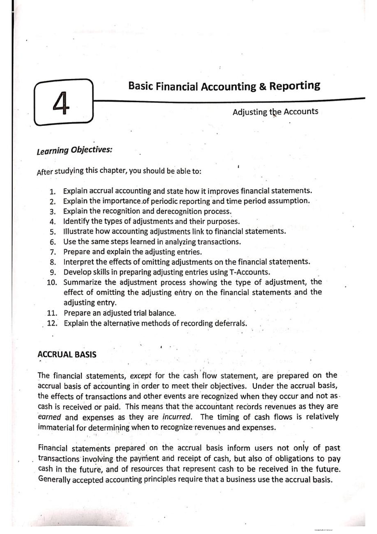 SJC Basic Accounting - Ballada - Chapter 4 - BS Accountancy - Studocu