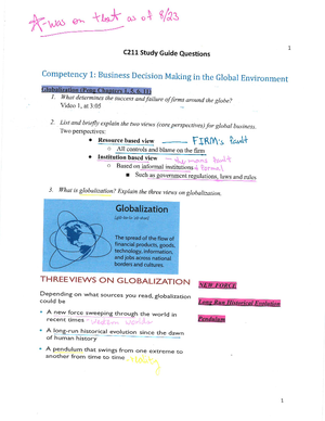 Chapter 5 Study Guide - STUDY GUIDE Chapter 5 TRADING INTERNATIONALLY ...