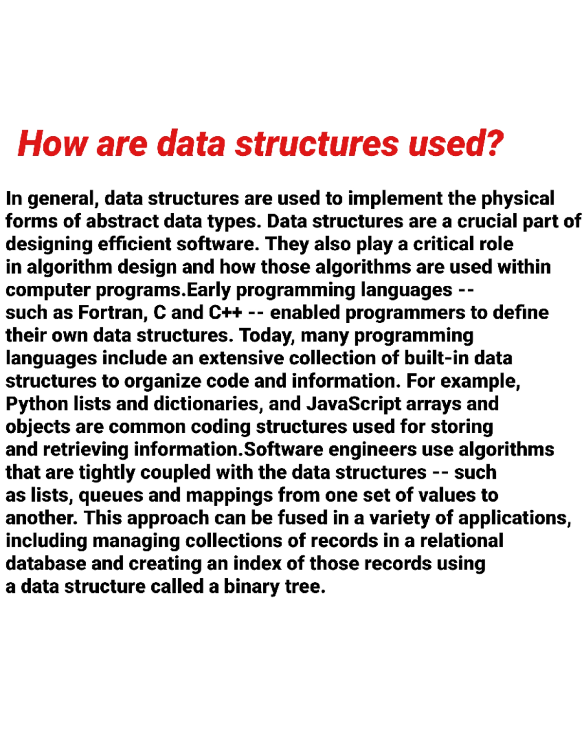 Data Structure 3 - electrical - Studocu