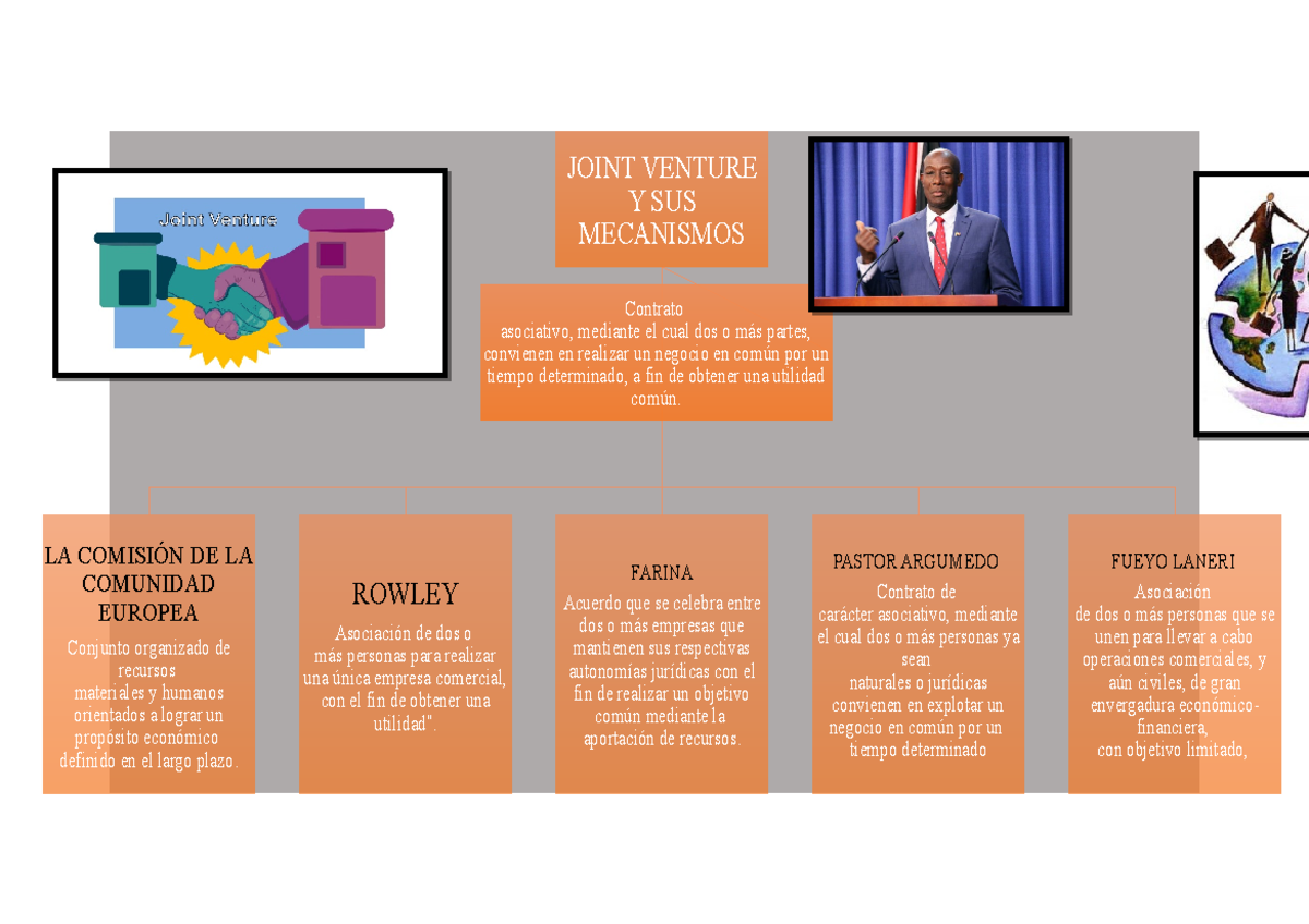 Definicion join venture Organizador - JOINT VENTURE Y SUS MECANISMOS LA