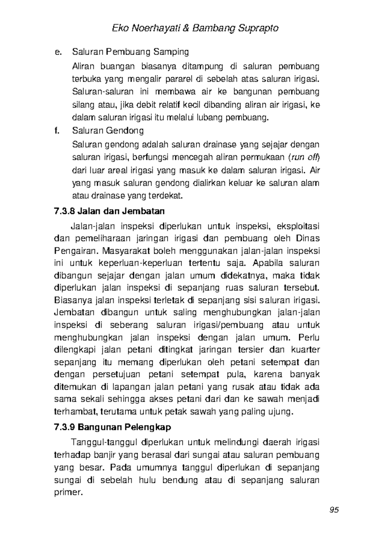 Buku Perencanaan Jaringan Irigasi Saluran Terbuka 112 - Eko Noerhayati ...