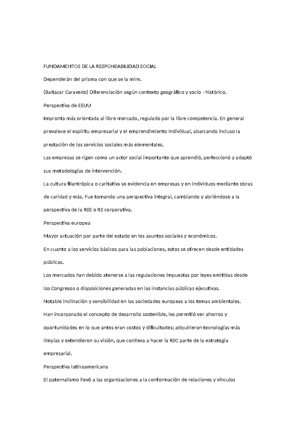 Responsabilidad social resumen M1 - FUNDAMENTOS DE LA RESPONSABILIDAD ...