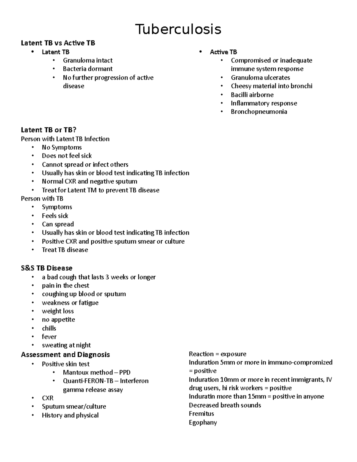 nsg-356-exam-3-haynes-tuberculosis-latent-tb-vs-active-tb-latent-tb