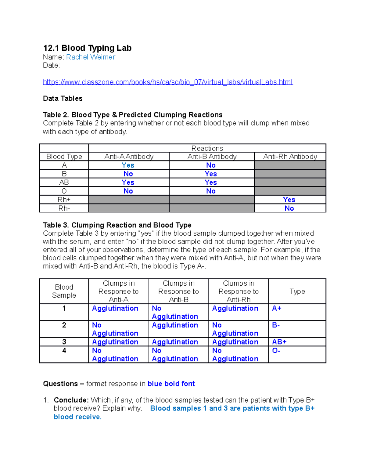 12-lab-work-12-blood-typing-lab-name-rachel-weimer-date-studocu
