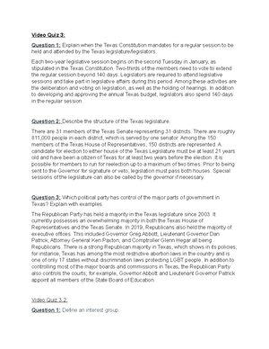 Chapter Notes 1 - 1/19/ Unit 1 Foundations of American Government ...