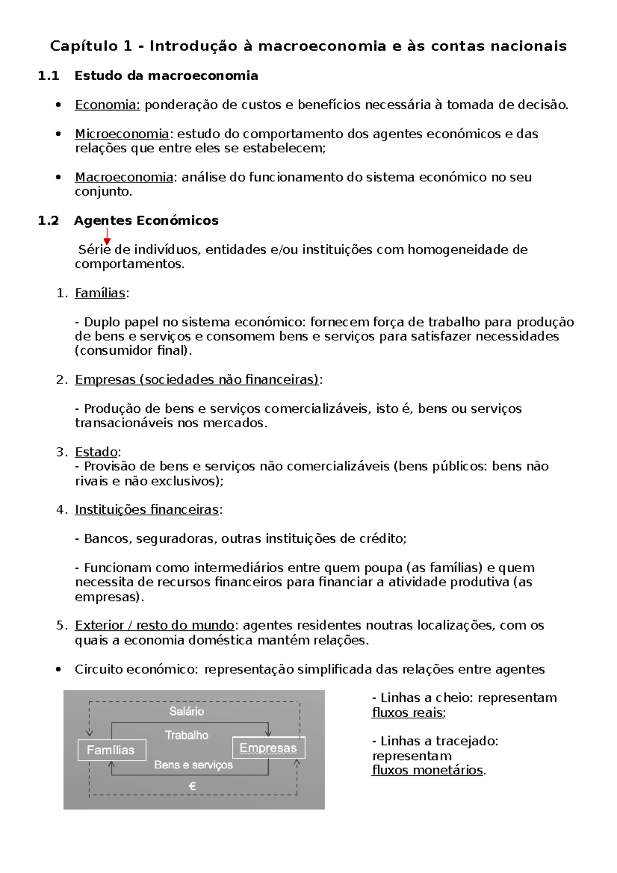 Macroeconomia- TEMA 1 - Capítulo 1 - Introdução à macroeconomia e às ...