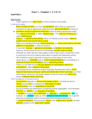 Soc 101 Final Study Guide - Final Study Guide Final Study Guide for ...