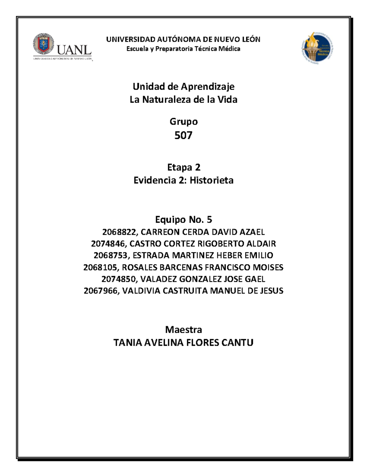 evidencia 2 narturaleza - UNIVERSIDAD AUTÓNOMA DE NUEVO LEÓN Escuela y ...